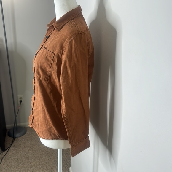 Girl’s Old Navy Cotton Button Up Top Size Large (10/12) - Picture 6 of 11